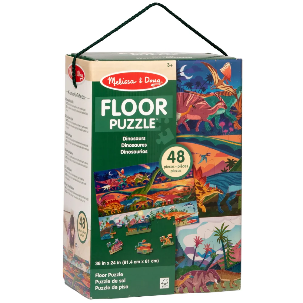 Melissa & Doug Dinosaur Floor Puzzle - 48 pc. - Image 2