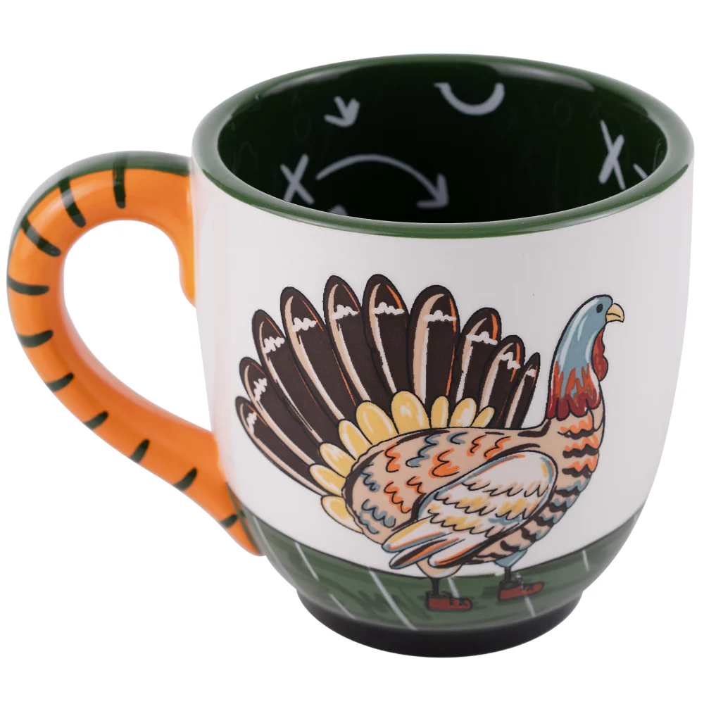 Glory Haus "Football, Turkey, Nap, Repeat" Mug - 16 oz. - Image 2