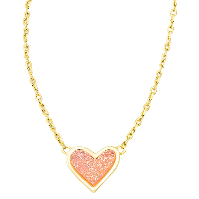 Kendra Scott Framed Ari Heart Gold Pendant Necklace - Image 2
