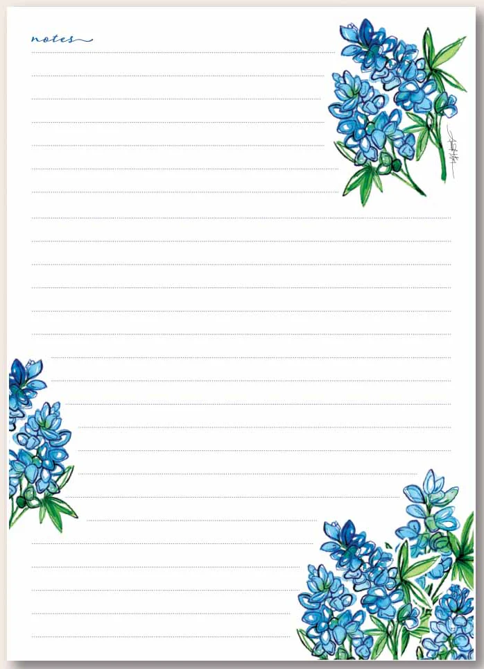 Amanda Klein Desktop Notepads - 5" x 7" - Image 2