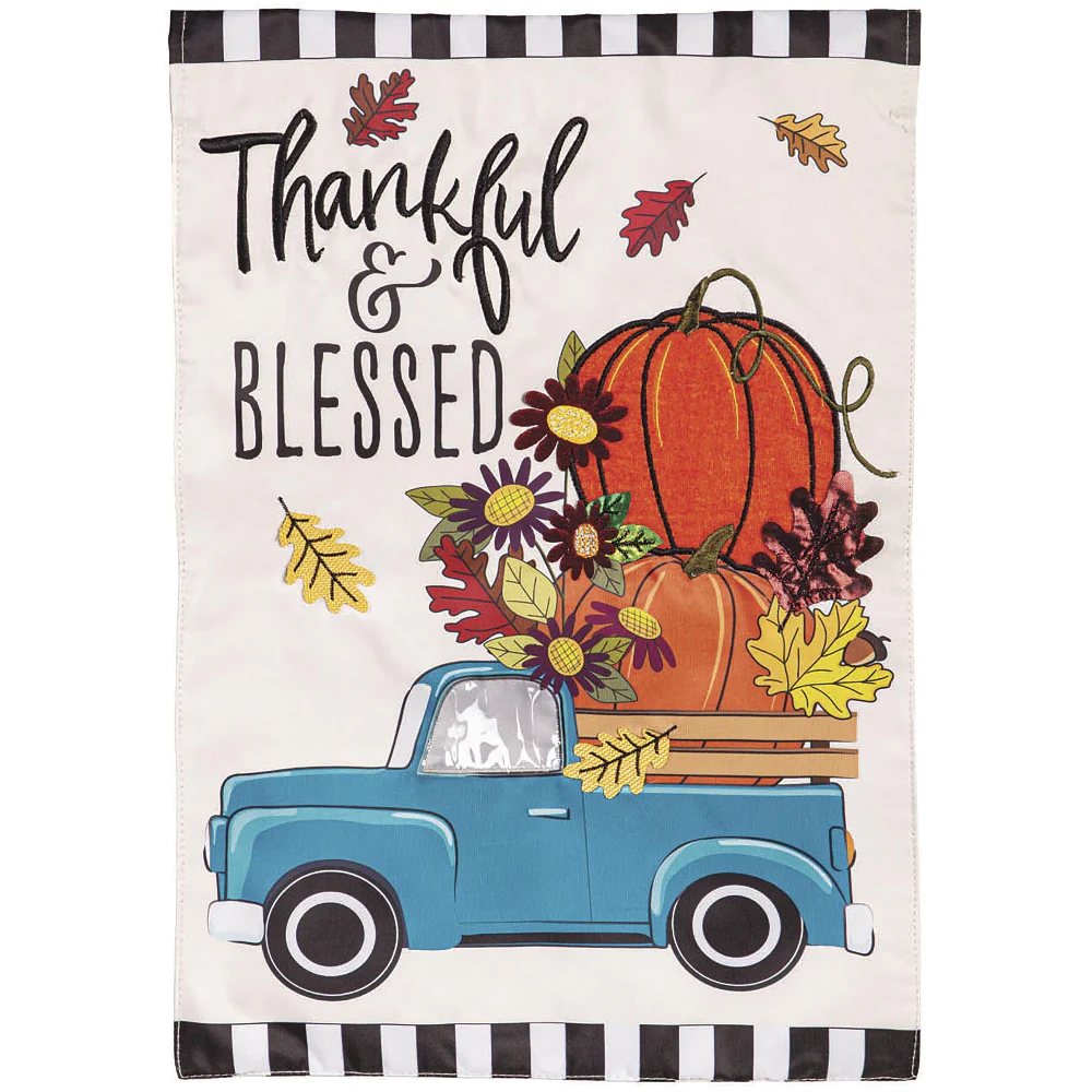 Evergreen Autumn Themed Garden Flags - 12.5" x 18" - Image 10