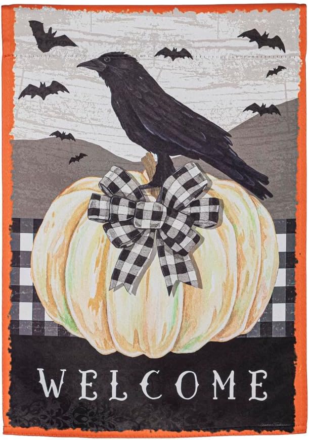 Evergreen Autumn Themed Garden Flags - 12.5" x 18" - Image 5