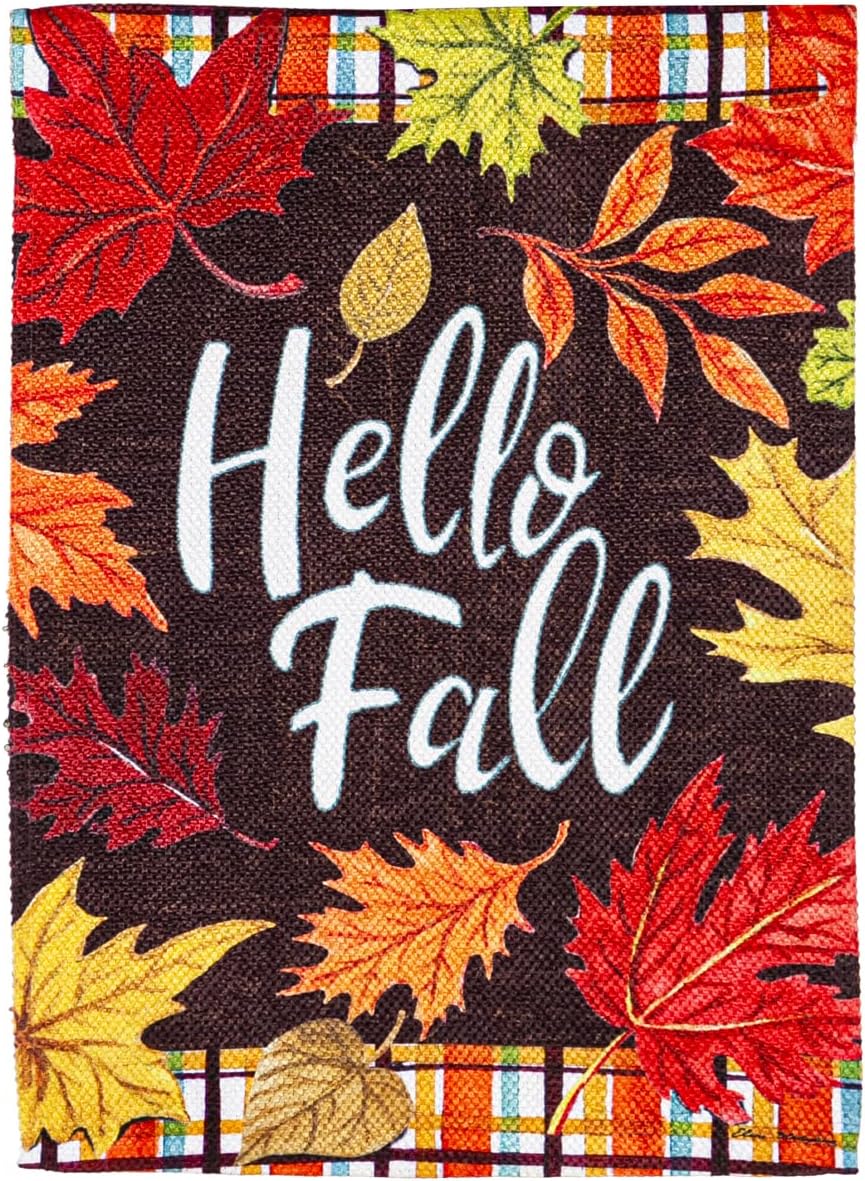 Evergreen Autumn Themed Garden Flags - 12.5" x 18" - Image 6