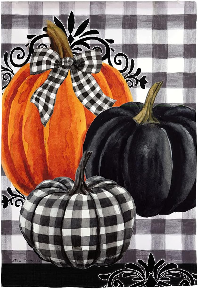 Evergreen Autumn Themed Garden Flags - 12.5" x 18" - Image 7