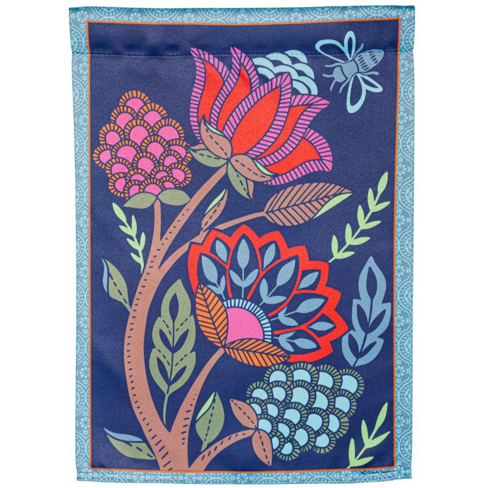 Evergreen Floral Themed Garden Flags - 12.5" x 18" - Image 10