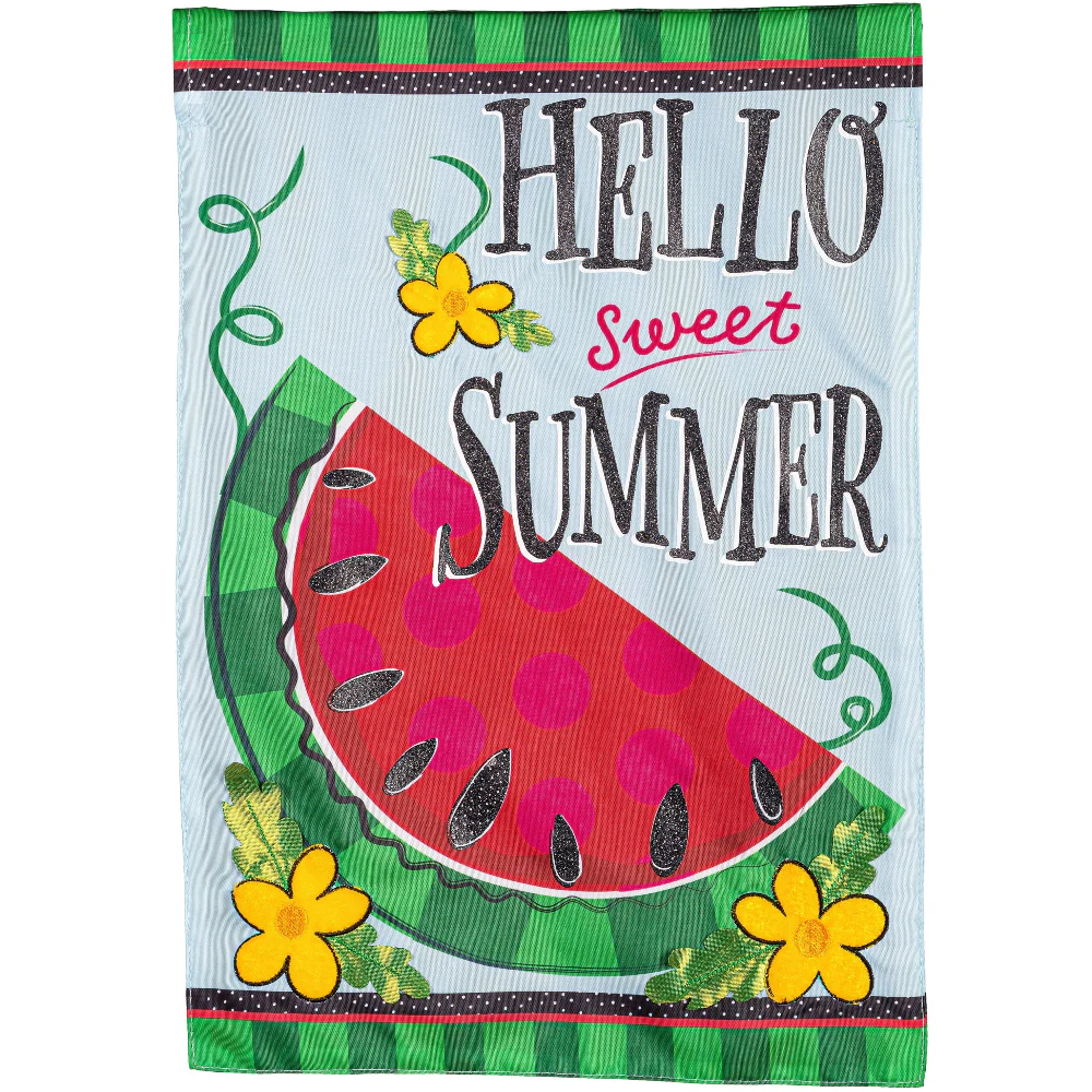 Evergreen Floral Themed Garden Flags - 12.5" x 18" - Image 13