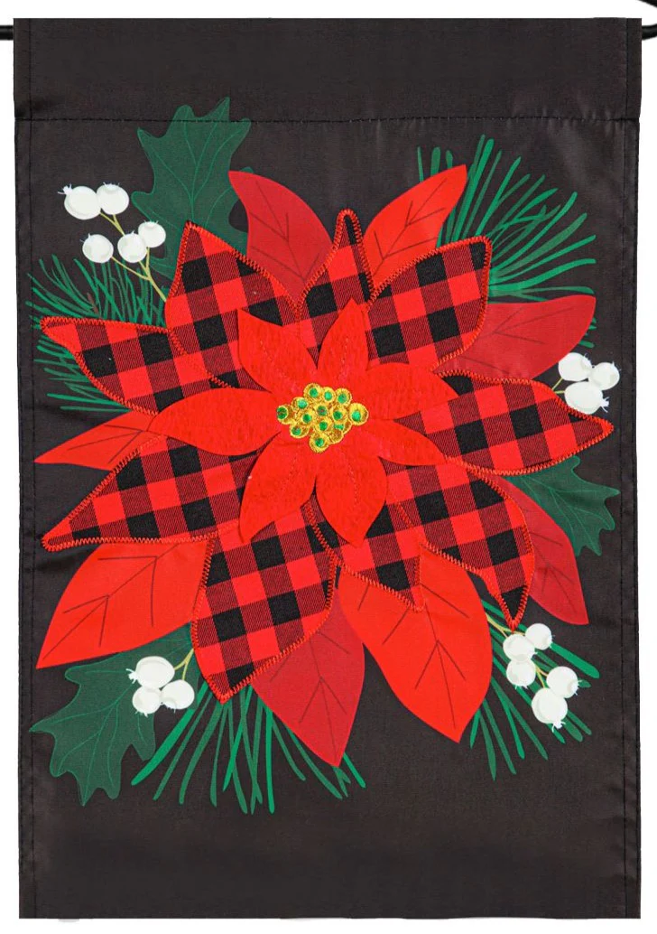 Evergreen Floral Themed Garden Flags - 12.5" x 18" - Image 3