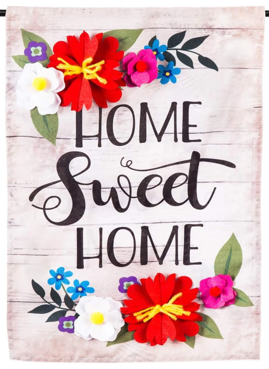 Evergreen Floral Themed Garden Flags - 12.5" x 18" - Image 8