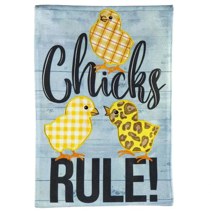 Evergreen Nature & Bird Themed Garden Flags - 12.5" x 18" - Image 4