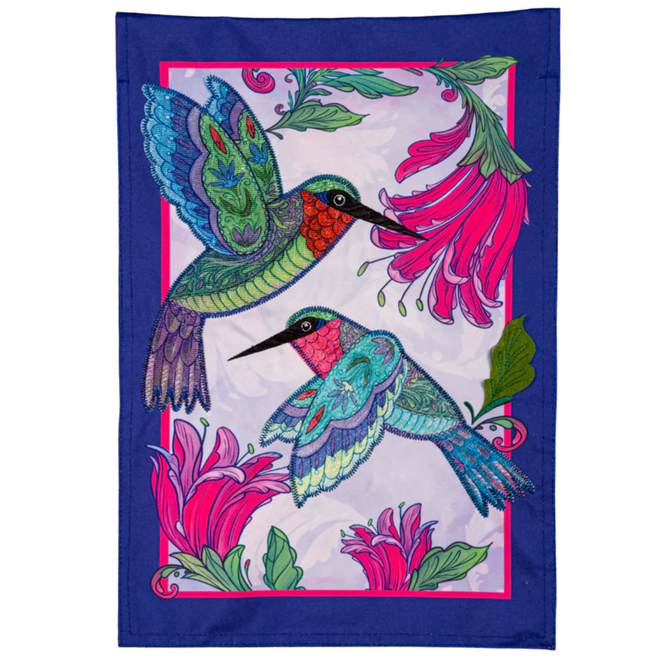 Evergreen Nature & Bird Themed Garden Flags - 12.5" x 18" - Image 5