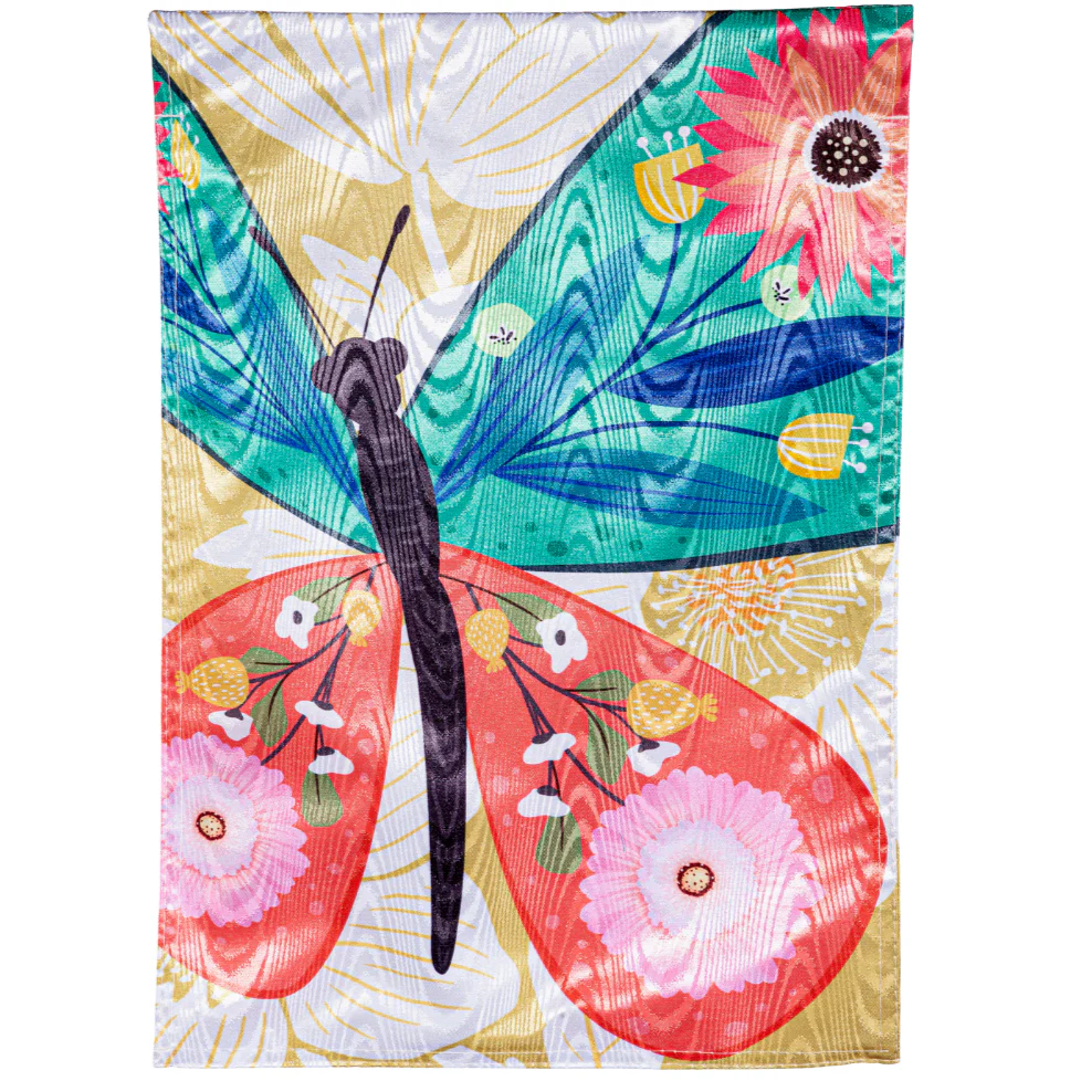 Evergreen Nature & Bird Themed Garden Flags - 12.5" x 18" - Image 8