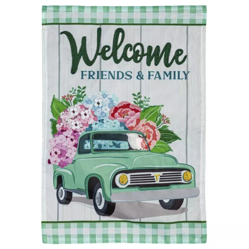 Evergreen "Welcome" Themed Garden Flags - 12.5" x 18" - Image 15
