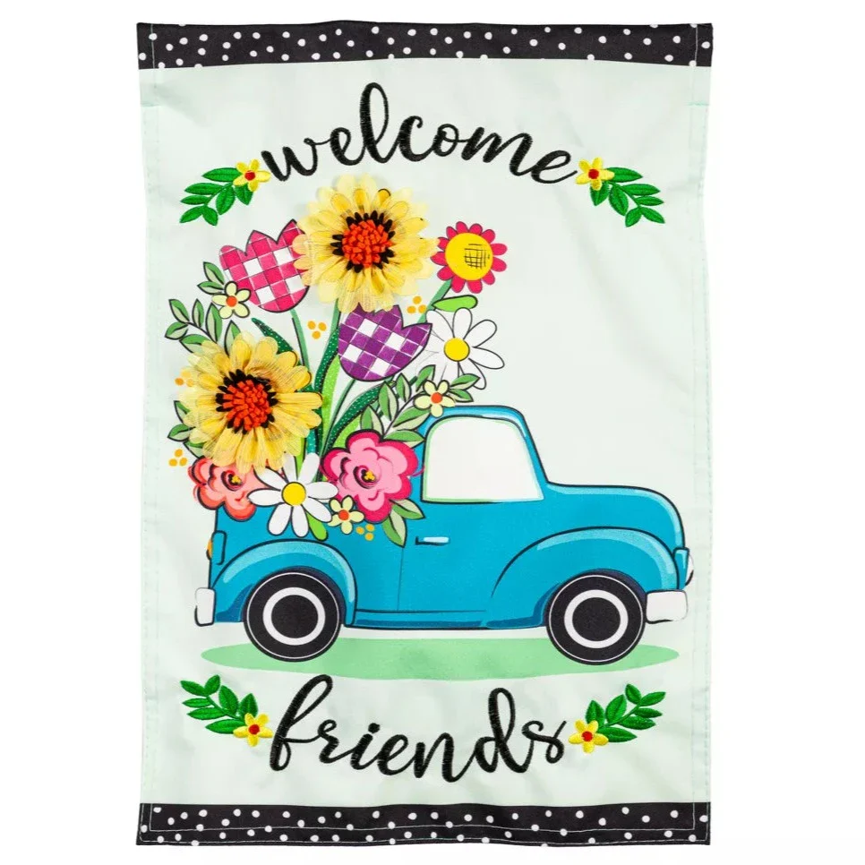 Evergreen "Welcome" Themed Garden Flags - 12.5" x 18" - Image 16