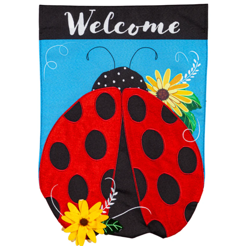 Evergreen "Welcome" Themed Garden Flags - 12.5" x 18" - Image 18