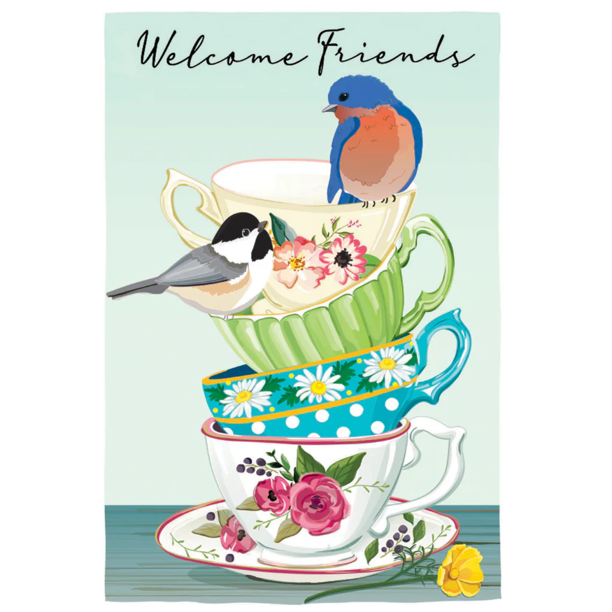 Evergreen "Welcome" Themed Garden Flags - 12.5" x 18" - Image 21
