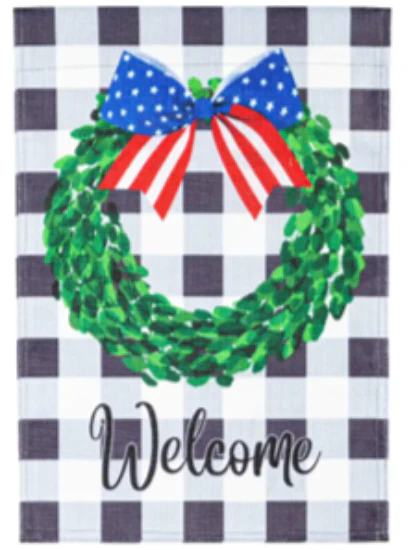 Evergreen "Welcome" Themed Garden Flags - 12.5" x 18" - Image 29