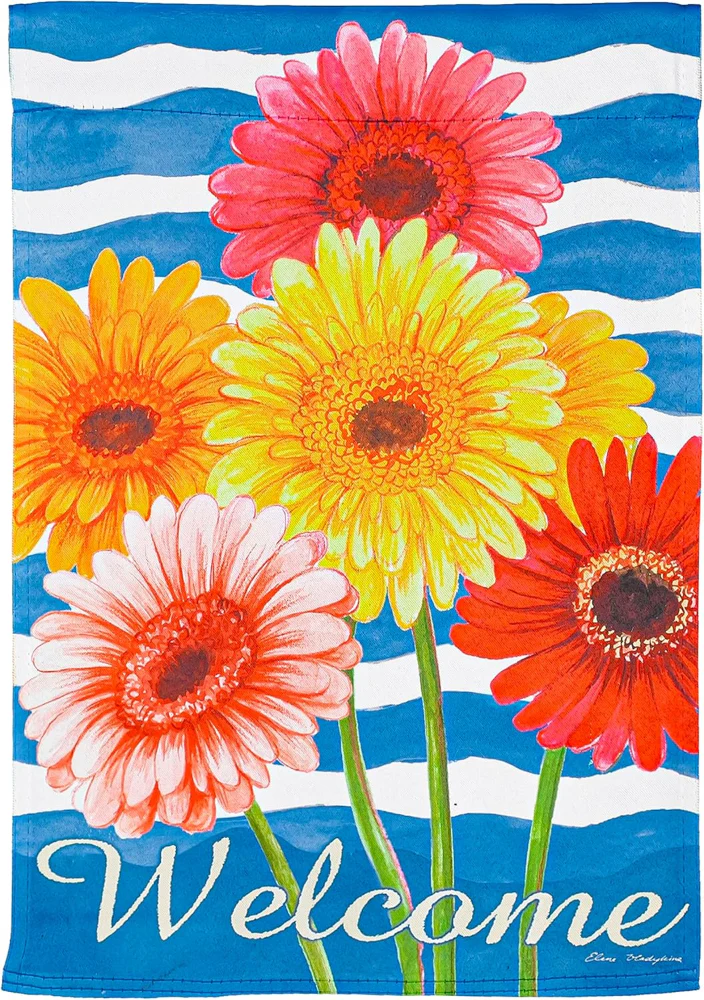 Evergreen "Welcome" Themed Garden Flags - 12.5" x 18" - Image 31