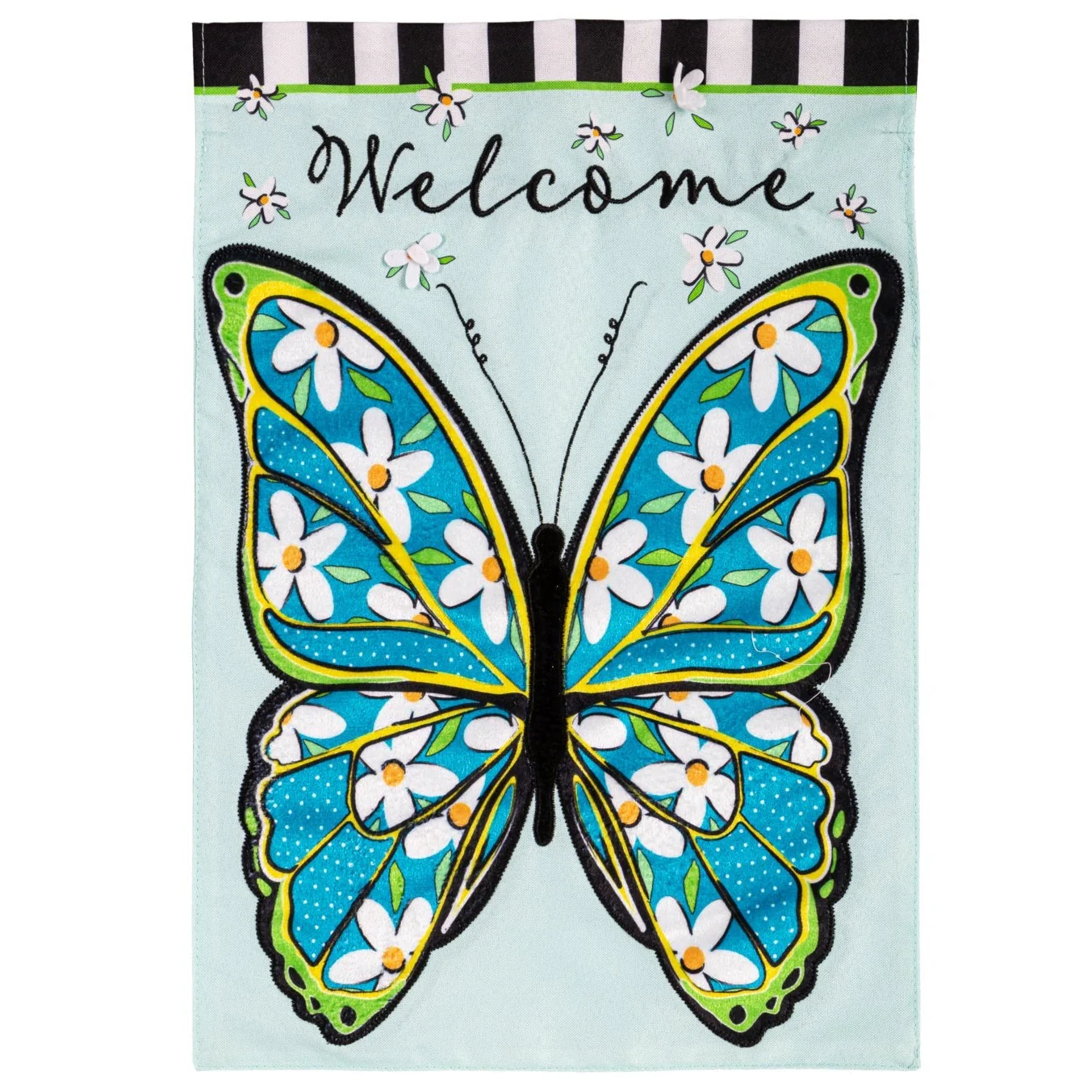 Evergreen "Welcome" Themed Garden Flags - 12.5" x 18" - Image 7