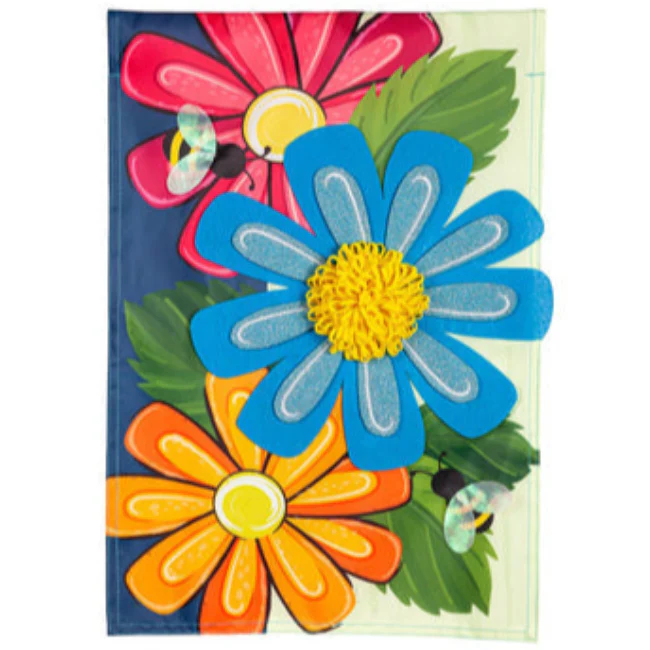 Evergreen Floral Themed House Flags - 28" x 44" - Image 7