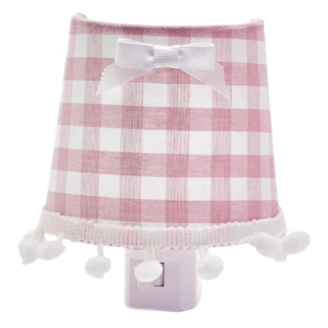Gingham Pattern Baby Nightlight - Image 2