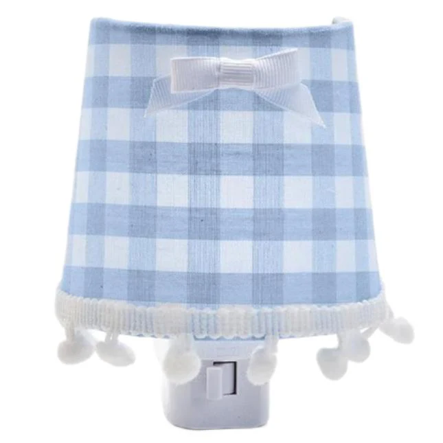 Gingham Pattern Baby Nightlight - Image 3