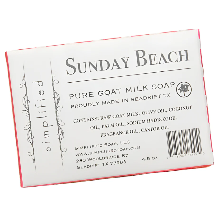 Simplified Soap Goat Milk Bar Soap - 5 oz. - Image 10