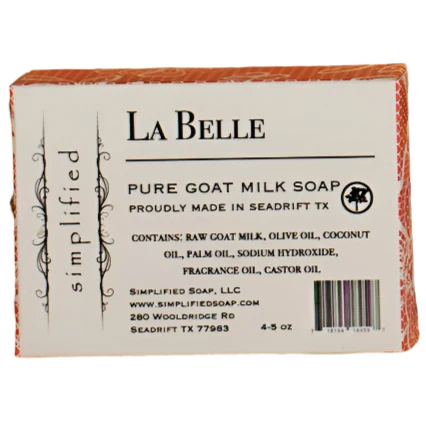 Simplified Soap Goat Milk Bar Soap - 5 oz. - Image 2