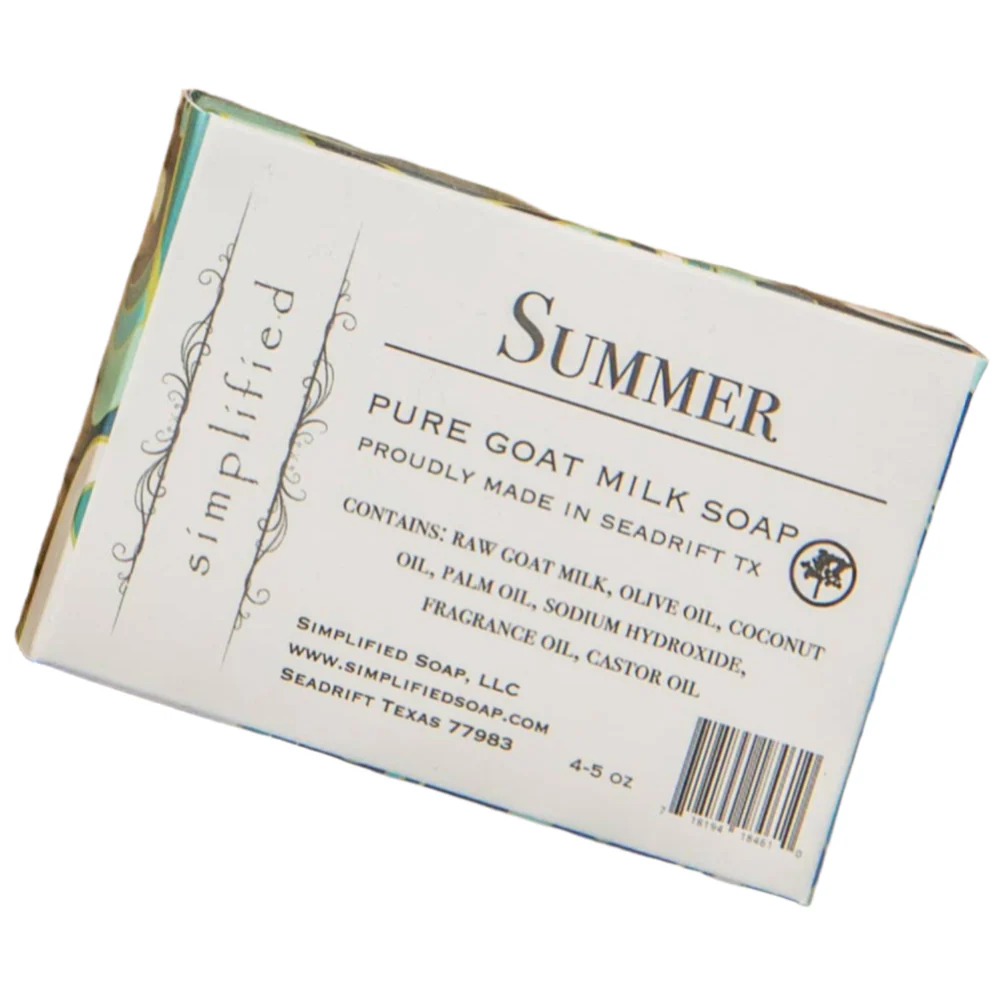 Simplified Soap Goat Milk Bar Soap - 5 oz. - Image 9
