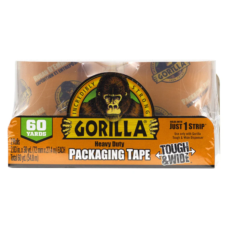 Gorilla Tough & Wide Packaging Tape - Image 2