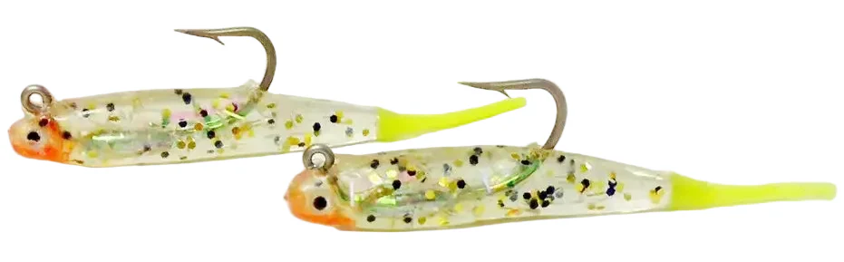 H&H Glass Minnow 1/8 oz. Double Rig Lures - Image 2