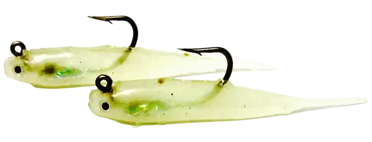 H&H Glass Minnow 1/8 oz. Double Rig Lures - Image 6
