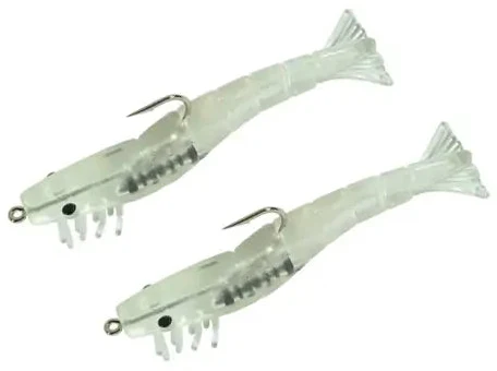 H&H TKO Shrimp 1/4 oz. Double Rig Lures - Image 3