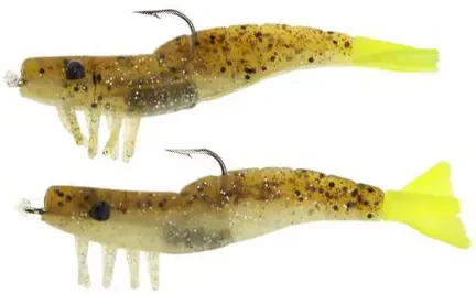 H&H TKO Shrimp 1/4 oz. Double Rig Lures - Image 4