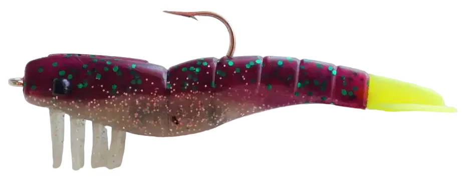 H&H TKO Shrimp 3.5" Pre-Rigged Soft Lures - 3 pc. - Image 11
