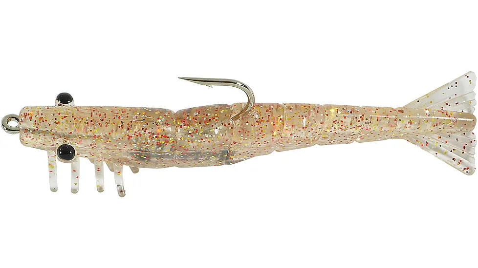 H&H TKO Shrimp 3.5" Pre-Rigged Soft Lures - 3 pc. - Image 3