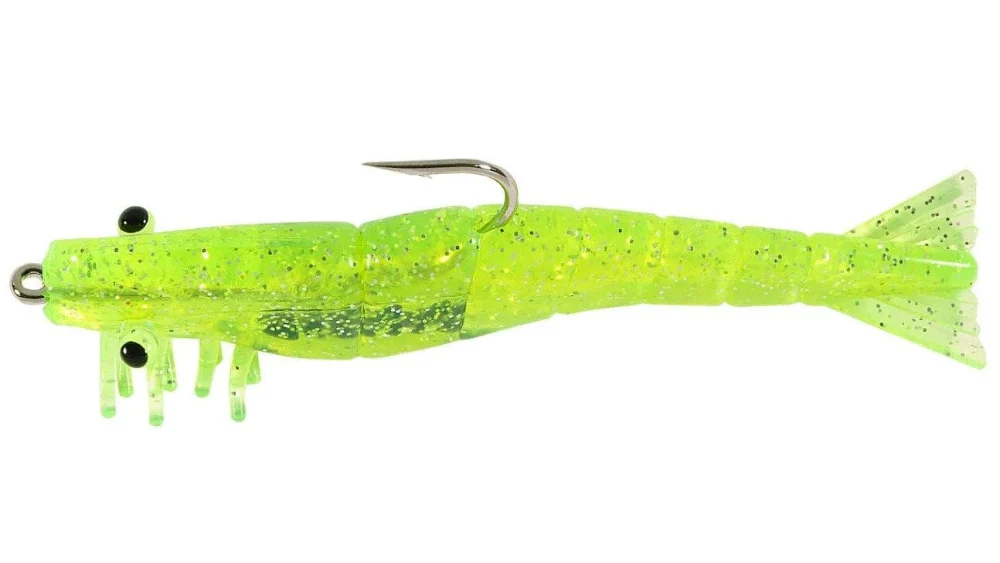 H&H TKO Shrimp 3.5" Pre-Rigged Soft Lures - 3 pc. - Image 7