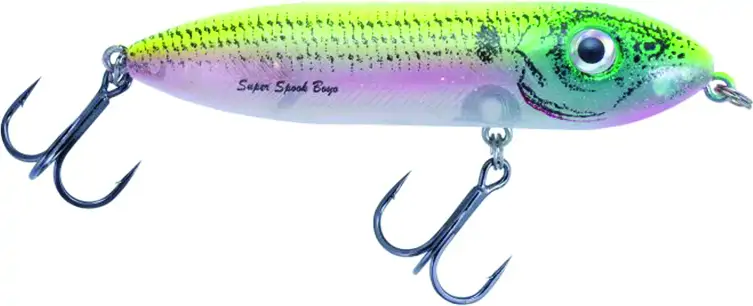 Heddon Super Spook Boyo 3/8 oz. Hard Lures - 3" - Image 5