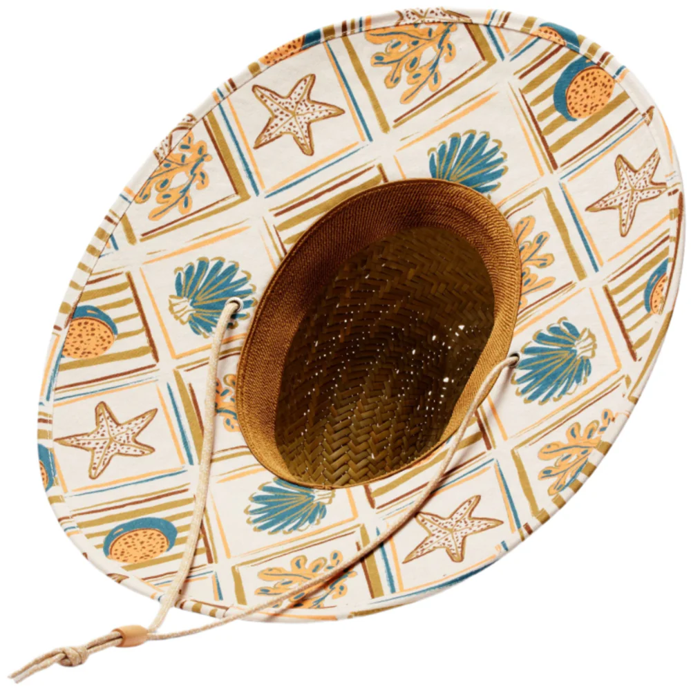 Hemlock Wide Brim Straw Lifeguard Hats - Image 10
