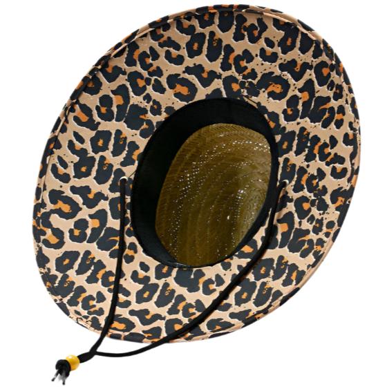Hemlock Wide Brim Straw Lifeguard Hats - Image 3