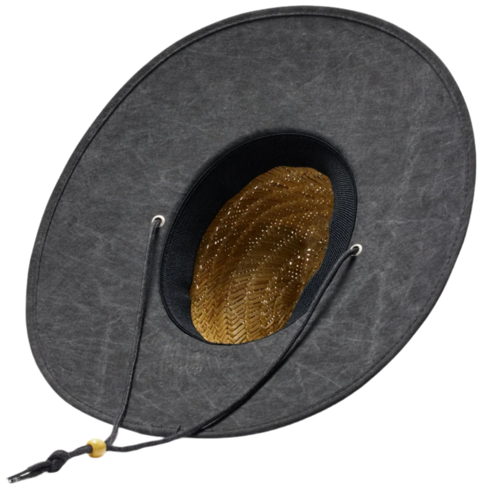 Hemlock Wide Brim Straw Lifeguard Hats - Image 4