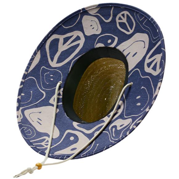 Hemlock Wide Brim Straw Lifeguard Hats - Image 6