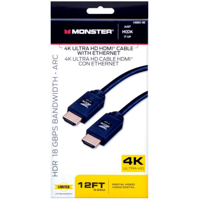Monster 4K Ultra HD HDMI Cable w/ Ethernet - Image 3