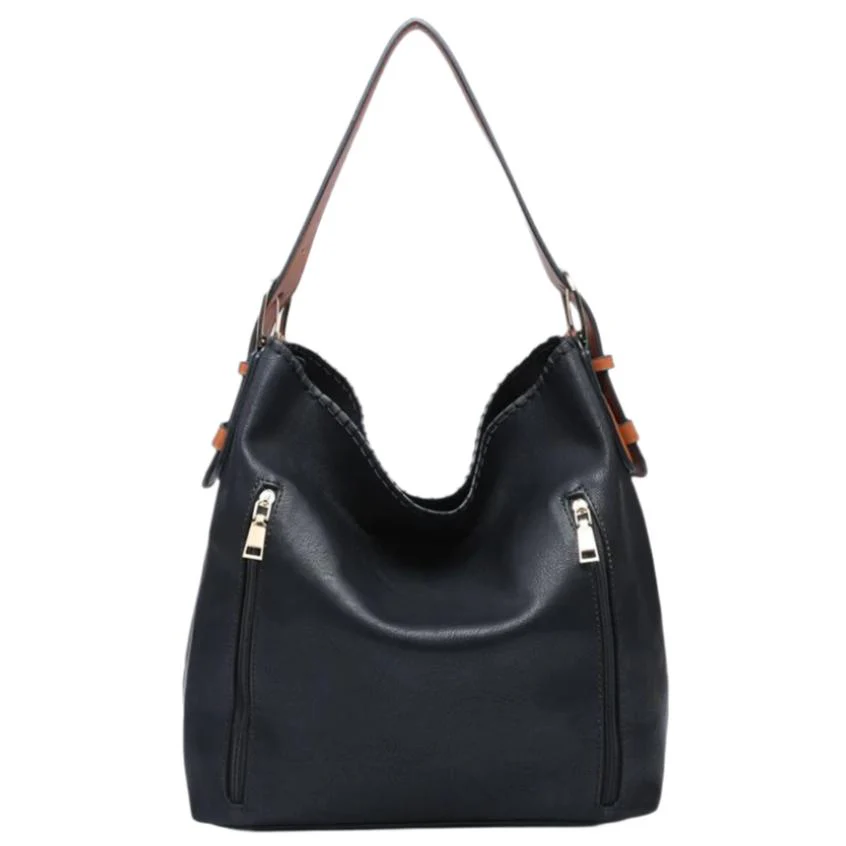 Jen & Co. Alexa Hobo Vegan Leather Concealed Carry Bag - Image 2