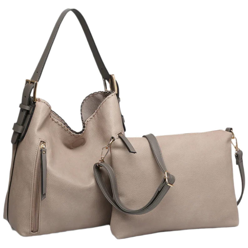 Jen & Co. Alexa Hobo Vegan Leather Concealed Carry Bag - Image 5