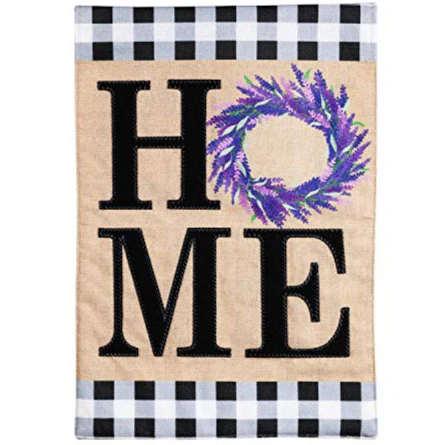 Evergreen "Welcome" Themed House Flags - 28" x 44" - Image 7