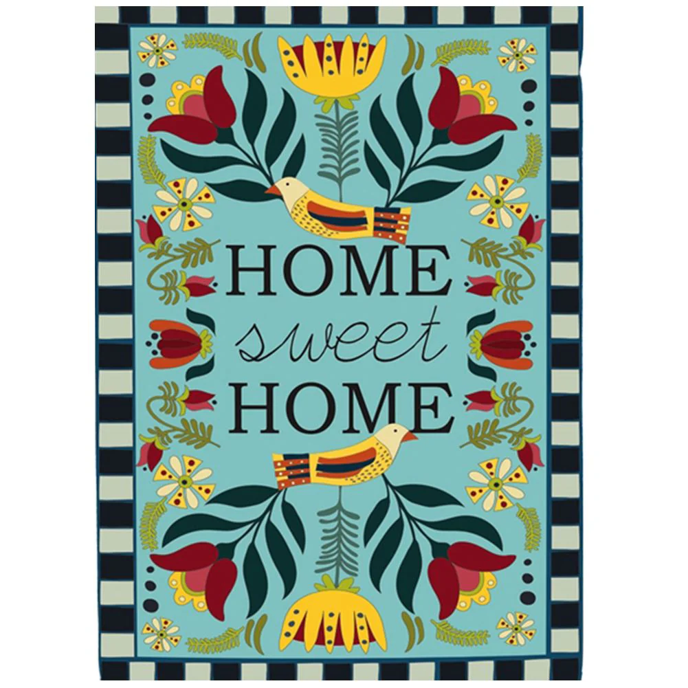 Evergreen "Welcome" Themed House Flags - 28" x 44" - Image 8