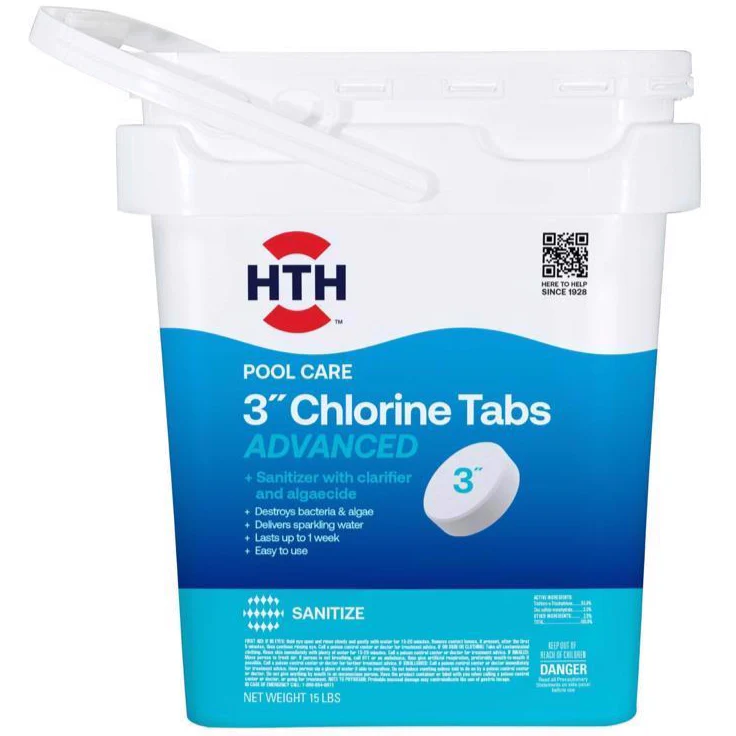 HTH 3" Chlorine Tablets (Advanced) - Image 3