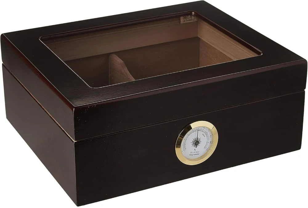 Humidor Supreme Capri Glasstop Humidor - Image 3
