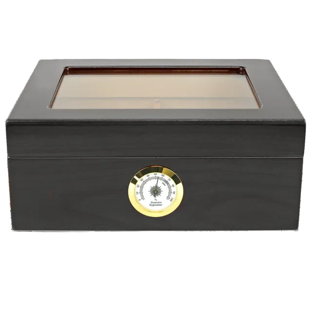 Humidor Supreme Capri Glasstop Humidor - Image 4