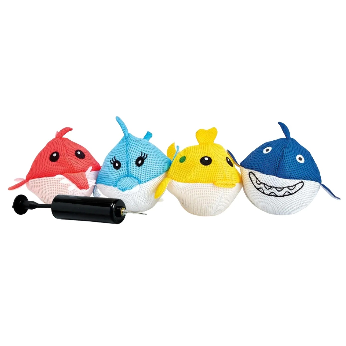 Sea Buddies Inflatable Fish-Shaped Balls - 2 Pc. - Image 2